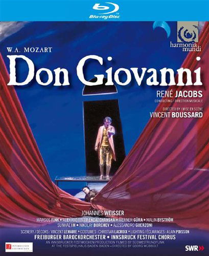 Cover for Wolfgang Amadeus Mozart · Don Giovanni (Blu-Ray) (2017)