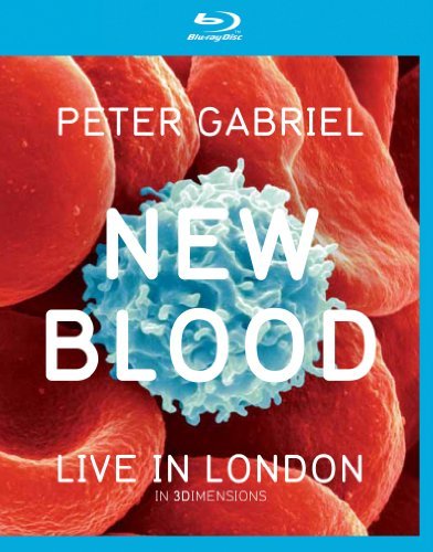 Cover for Peter Gabriel · New Blood: Live in London (3-d) (N/A) (2011)