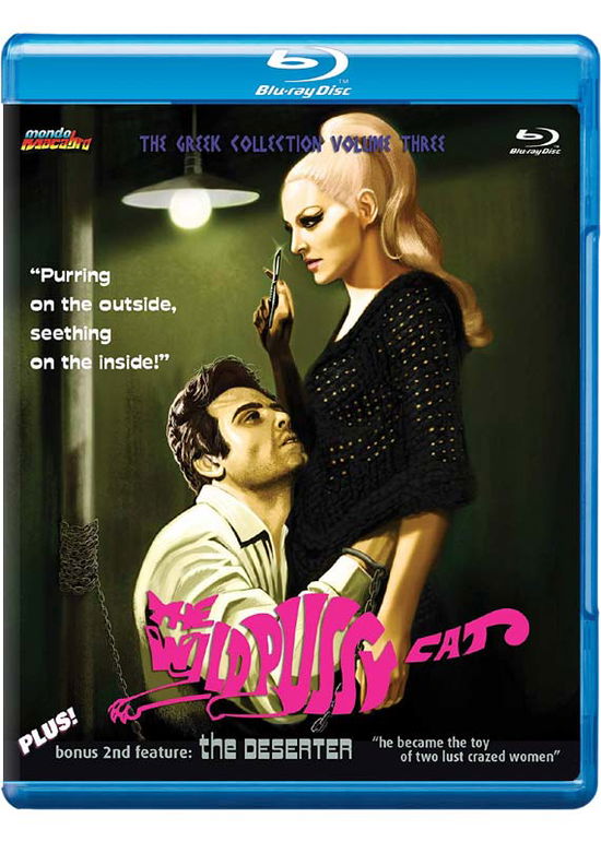 Cover for Wild Pussycat Plus the Deserter (Blu-Ray) (2019)