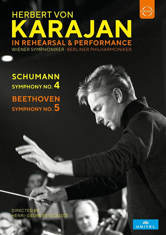Herbert von Karajan in Rehears - Berliner P Wiener Symphoniker - Musik - EuroArts - 0880242721198 - 6. maj 2022