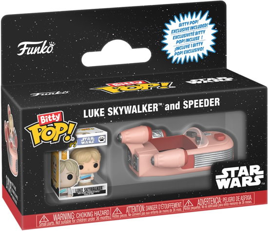Cover for Bitty Pop Ride Star Wars · Bitty Pop Ride Star Wars Speeder with Luke (Funko POP!) (2025)