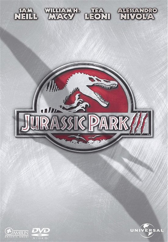 Cover for Sam Neill,william H.macy,téa Leoni · Jurassic Park.3,DVD-V.9022919 (Bok) (2005)