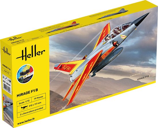 1/72 Starter Kit Mirage F1 - Heller - Merchandise -  - 3279510353198 - 