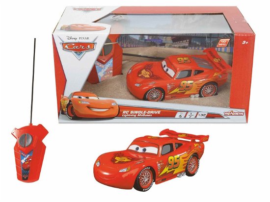 Buy Dickie Toys 203081000 RC Cars 3 Lightning McQueen Single Drive RC model  car for beginners Electric Road version