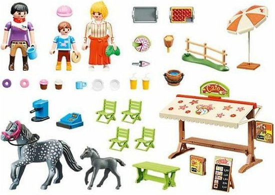 Cover for Playmobil · Pony cafe Playmobil (70519) (Toys)