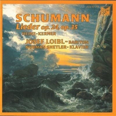 Liederkreis Op 24 (1840) - Robert Schumann  - Musiikki -  - 4011407977198 - 