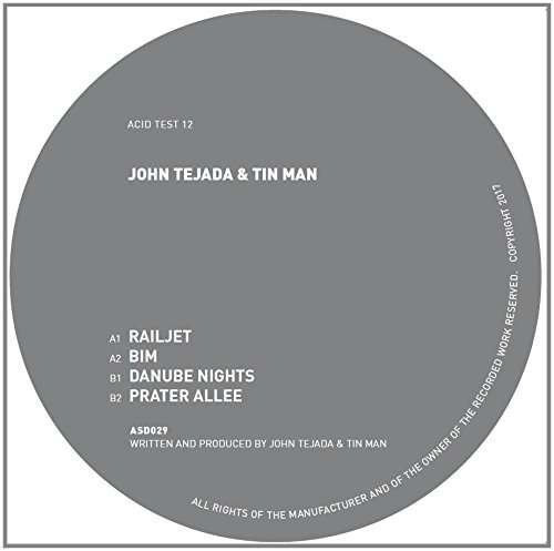 Cover for Tejada, John &amp; Tin Man · Acid Test 12 (LP) (2017)