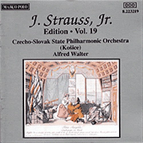 Cover for Walter / Staatsphilh.Der CSSR · J.Strauss,Jr.Edition Vol.19 (CD) (1991)