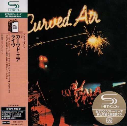 Cover for Curved Air · Live (CD) (2008)