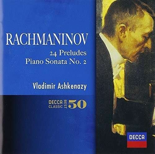 Cover for Vladimir Ashkenazy · Rachmaninov 24 Preludes. Piano Sonata (CD) (2014)
