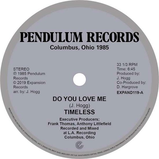 Do You Love Me / You're The One - Timeless - Musik - EXPANSION - 5019421521198 - 19. august 2019