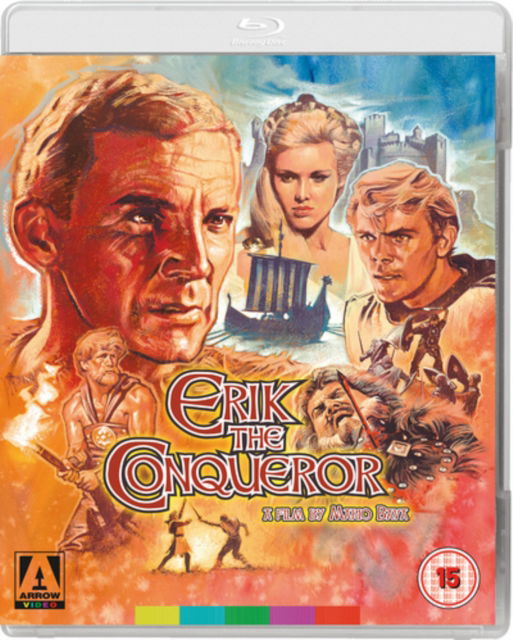 Cover for Erik The Conqueror BD+DVD · Erik The Conqueror (aka Gli Invasori) Blu-Ray + (Blu-ray) (2017)