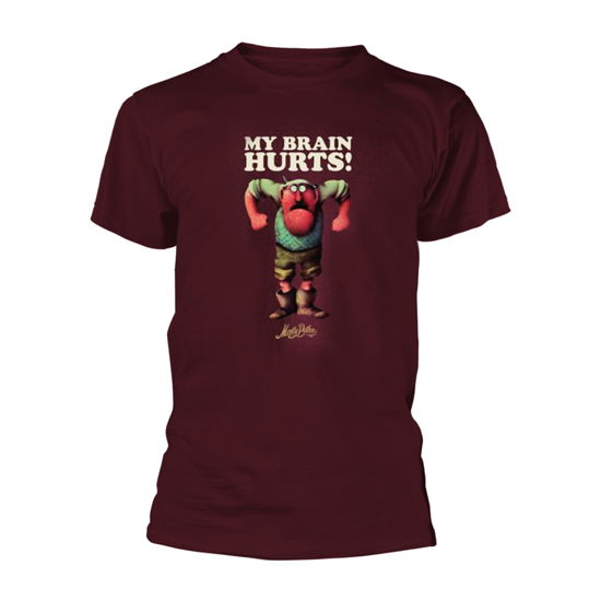 Cover for Monty Python · My Brain Hurts (T-shirt) [size M] [Maroon edition] (2020)