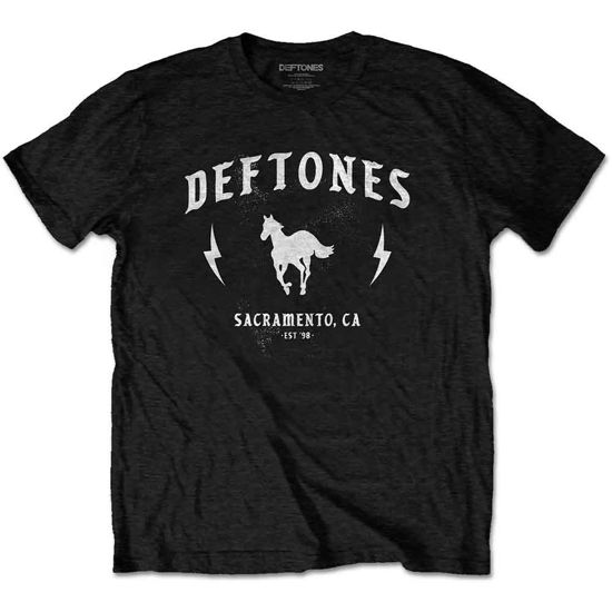 Deftones Unisex T-Shirt: Electric Pony - Deftones - Koopwaar -  - 5056368632198 - 