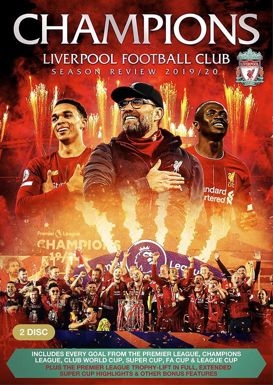 Champions -  Liverpool Football Club season Review 2019 to 2020 - Champions: Liverpool Football - Elokuva - Spirit - 5060105728198 - maanantai 9. marraskuuta 2020