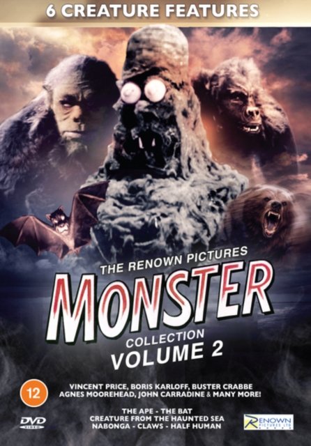 Cover for Monster Collection Volume 2 (DVD) (2020)