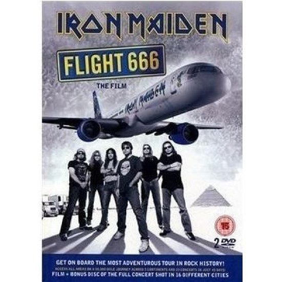 Cover for Iron Maiden · Flight 666 (Double DV (DVD) [Limited, Deluxe edition] (2015)
