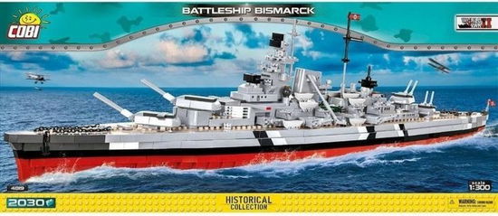 Cover for Cobi Toys · Cobi - World Of Ships - Bismarck (Zabawki)