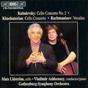 Cello Concertos - Kabalevsky / Lidstrom / Ashkenazy - Musik - BIS - 7318590007198 - 20 februari 1996