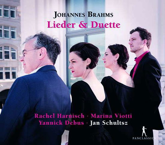 Cover for Rachel Harnisch / Marina Viotti / Yannick Debus / Jan Schultsz · Brahms: Lieder &amp; Duette (CD) (2020)