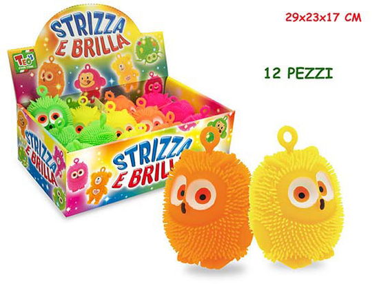 Cover for Teo's · Teo's - Strizza E Brilla Gufetti Con Luce (assortimento) (Legetøj)