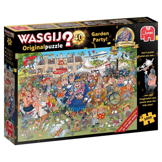 Cover for Wasgij Original 40 · Garden Party (2x 1000 stukjes) (Toys)