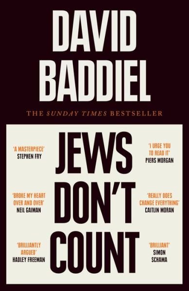 Cover for David Baddiel · Jews Don't Count (Paperback Book) (2022)