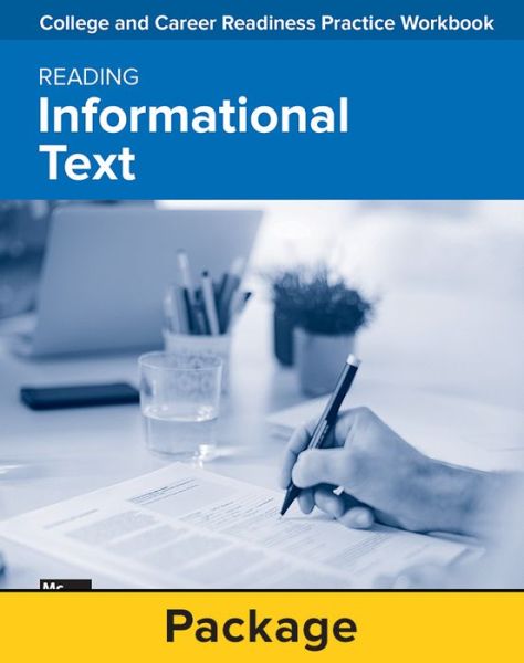 Cover for Contemporary · College and Career Readiness Skills Practice Workbook Informational Texts, 10-Pack (Spiral Book) (2016)