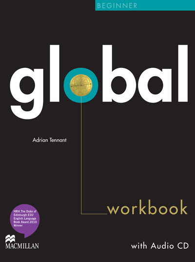 Cover for Adrian Tennant · Global Beginner Workbook &amp; CD Pack (Book) (2011)