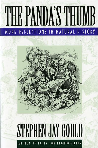 Cover for Stephen Jay Gould · The Panda's Thumb: More Reflections in Natural History (Taschenbuch) (1992)