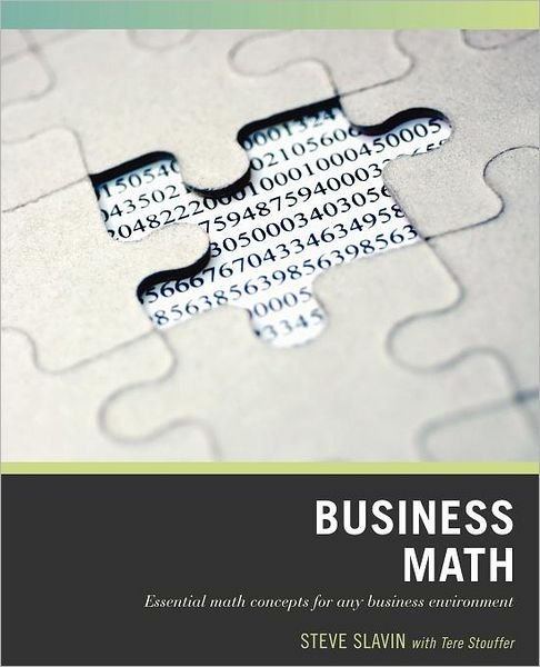 Cover for Slavin, Steve (Union County College) · Wiley Pathways Business Math (Taschenbuch) (2006)
