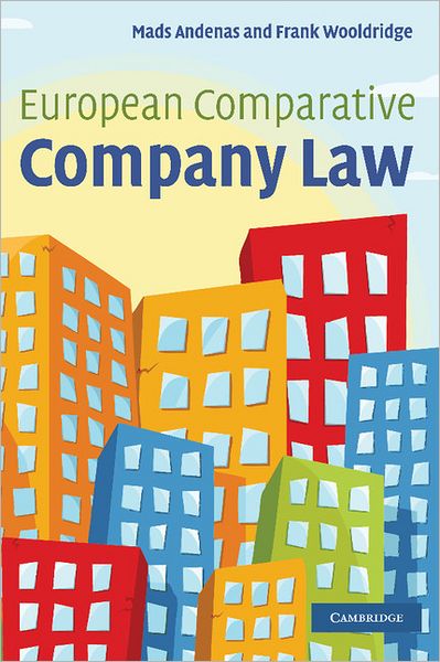 Cover for Andenas, Mads (Universitetet i Oslo) · European Comparative Company Law (Hardcover Book) (2009)