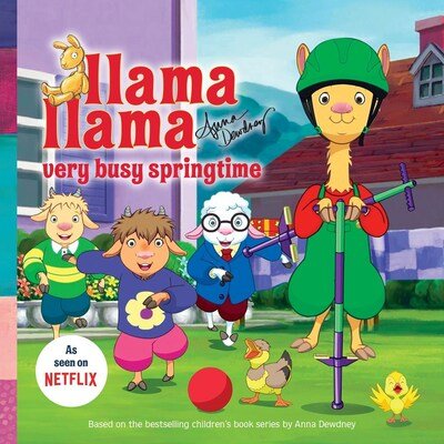 Cover for Anna Dewdney · Llama Llama Very Busy Springtime - Llama Llama (Paperback Bog) (2020)