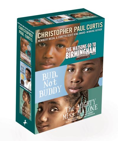 Cover for Christopher Paul Curtis · Christopher Paul Curtis 3-Book Boxed Set: The Watsons Go to Birmingham--1963; Bud, Not Buddy; The Mighty Miss Malone (Book) (2021)