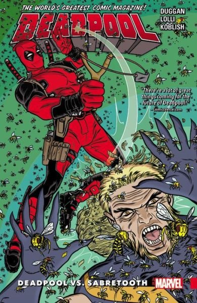 Cover for Gerry Duggan · Deadpool: World's Greatest Vol. 3: Deadpool Vs. Sabretooth (Paperback Book) (2016)