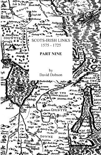 Cover for David Dobson · Scots-irish Links, 1575-1725. Part Nine (Paperback Book) (2012)