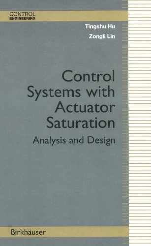 Cover for Tingshu Hu · Control Systems with Actuator Saturation: Analysis and Design - Control Engineering (Hardcover Book) (2001)