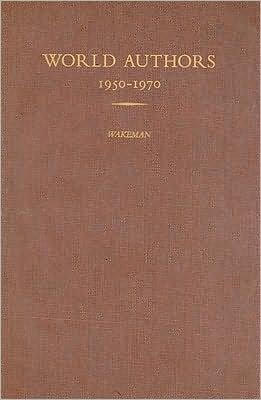 Cover for HW Wilson · World Authors 1950-1970 (Innbunden bok) [2 Revised edition] (1975)