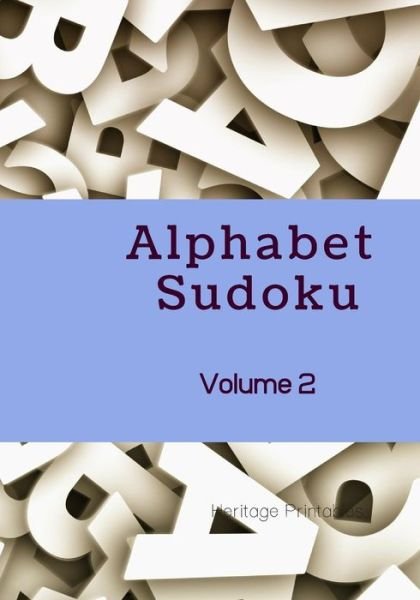 Cover for Heritage Printables · Alphabet Sudoku Volume 2 (Paperback Bog) (2019)