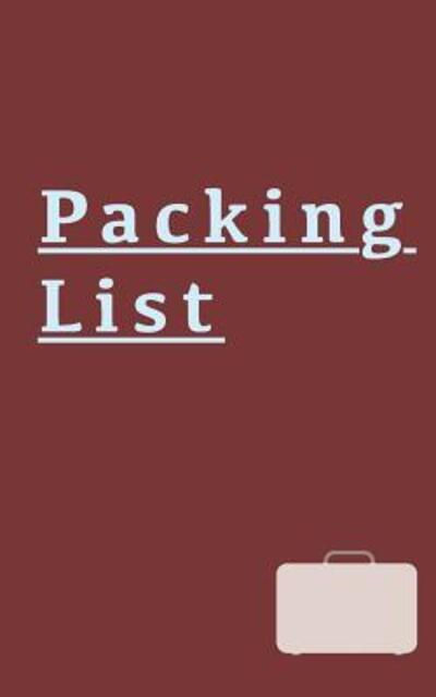 Cover for Laine Peppers · Packing List (Paperback Book) (2019)