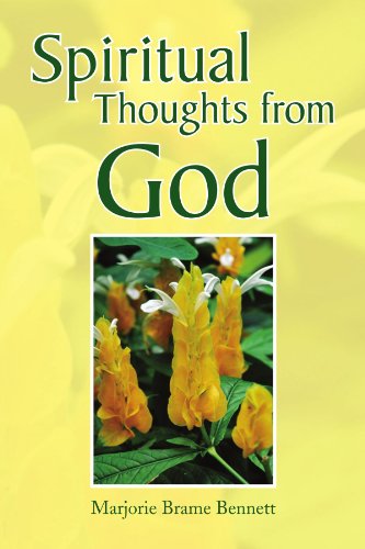 Cover for Marjorie Brame Bennett · Spiritual Thoughts from God (Paperback Book) (2009)