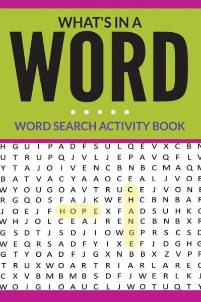 Cover for Puzzle Books · What's in a Word - Word Search Activity Book (Pocketbok) (2015)
