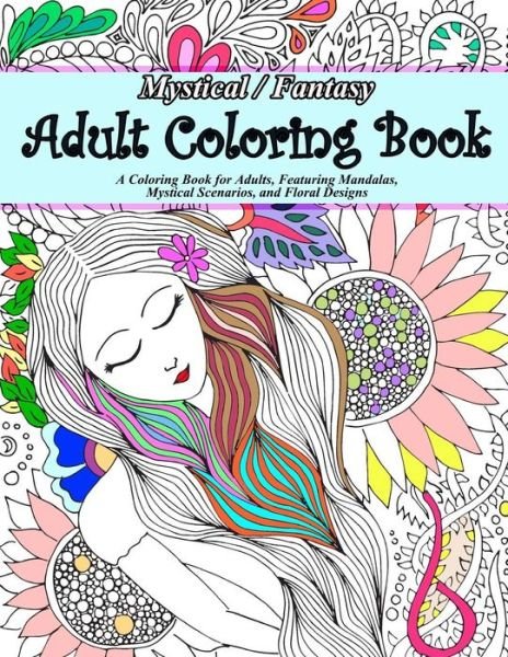 Cover for Puzzle Book · Mystical / Fantasy Adult Coloring Book (Paperback Bog) (2015)