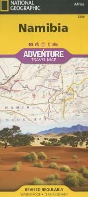 Namibia: Travel Maps International Adventure Map - National Geographic Maps - Adventure - Books - National Geographic Maps - 9781597756198 - 2022