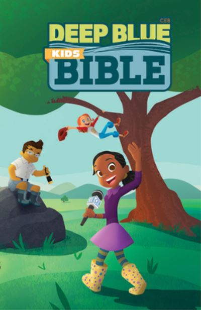 Cover for Common English Bible · CEB Deep Blue Kids Bible Wilderness Trail Paperback (Paperback Book) (2019)