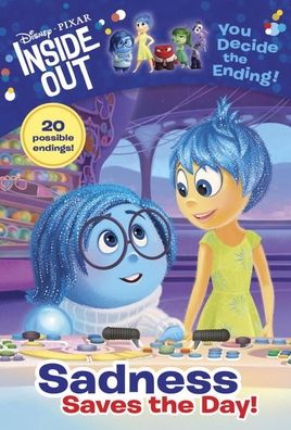 Cover for Tracey West · Disney / Pixar Inside Out: Sadness Saves the Day! (Hardcover Book) (2019)