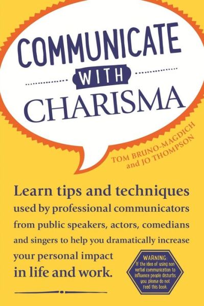 Cover for Jo Thompson · Communicate with Charisma (Paperback Book) (2013)