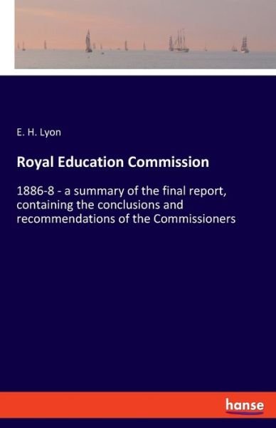 Cover for Lyon · Royal Education Commission (Bok) (2020)