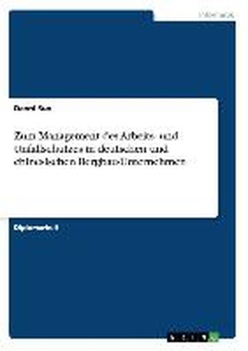 Cover for Sun · Zum Management des Arbeits- und Unf (Book) [German edition] (2007)