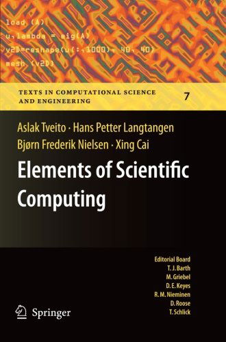 Cover for Aslak Tveito · Elements of Scientific Computing - Texts in Computational Science and Engineering (Paperback Bog) [2010 edition] (2012)